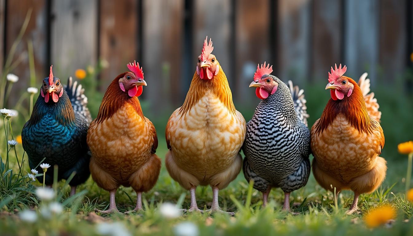 découvrez notre sélection des 5 plus belles poules naines : des races originales, colorées et faciles à élever pour embellir votre jardin ou votre poulailler.
