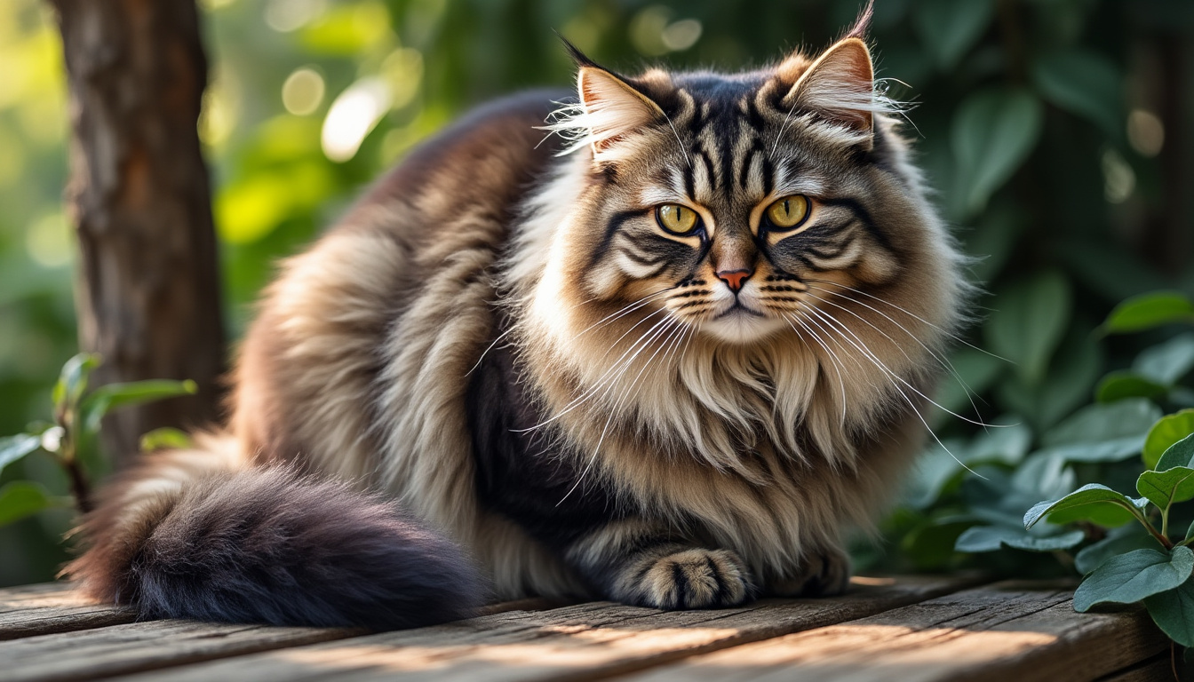 découvrez les histoires adorables et amusantes de gros chats poilus, ces félins au pelage dense et doux qui font fondre les cœurs.